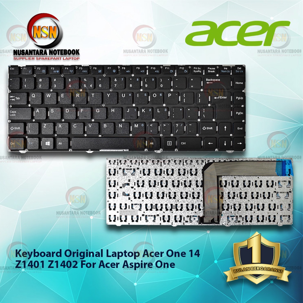 Keyboard Acer One 14 Z1401 Z1402 for Acer Aspire One