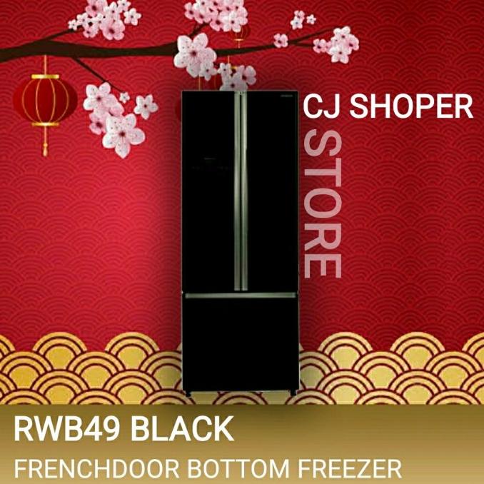 Kulkas Hitachi RWB49 PGD9 GBK