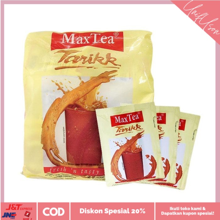 

⭐COD⭐ Maxtea Teh Tarik Bag [25 gr x 30 pcs]