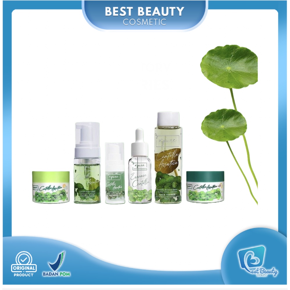 ★ BB ★ NPURE Cica Clear Pad -  Face Wash - Face Toner - Essence - Primer Serum - Day Cream - Night Cream - Acne Spot - Sunscreen - Mask | N'Pure Cica Series - Anti Acne/Anti Jerawat
