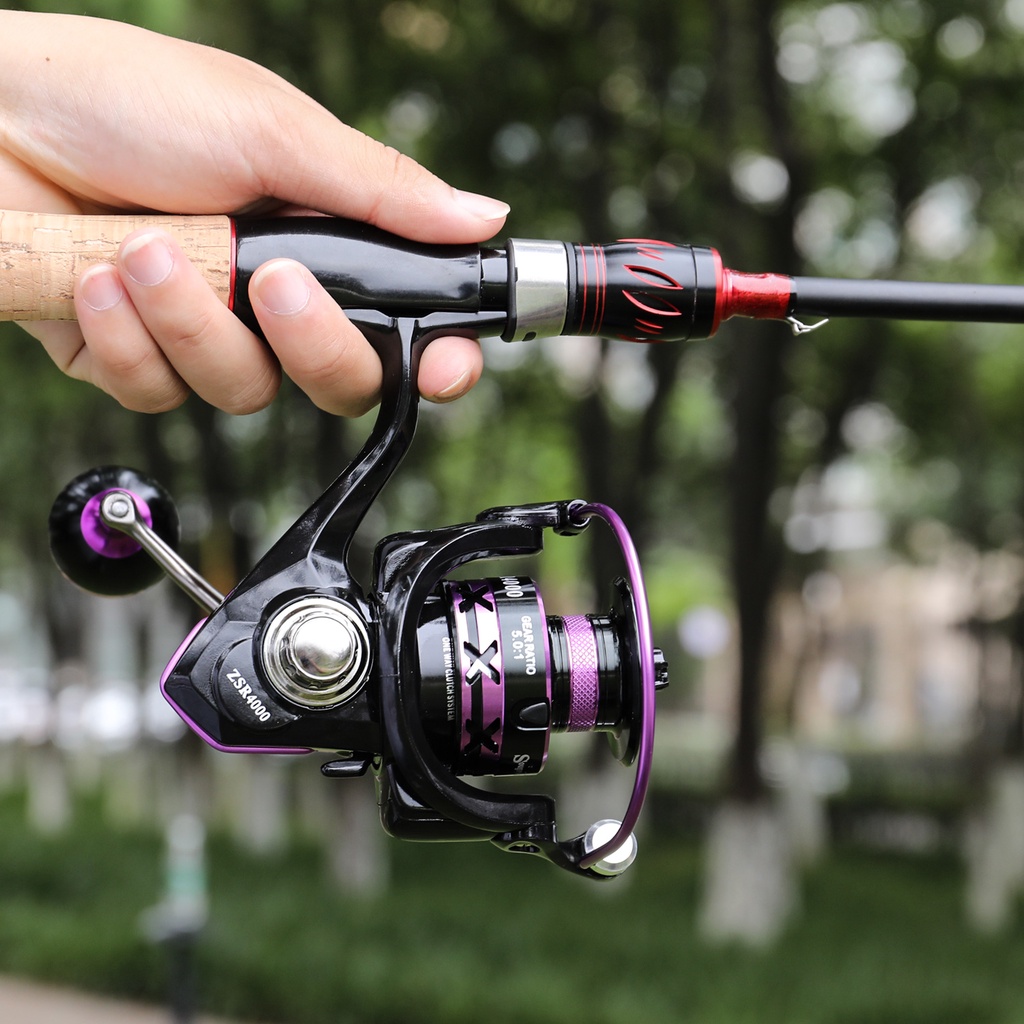 Sougayilang Fishing Reel 2000-5000 Series Spinning Fishing Reel 12 + 1BB Fishing Reel Untuk Memancing Di Luar Ruangan