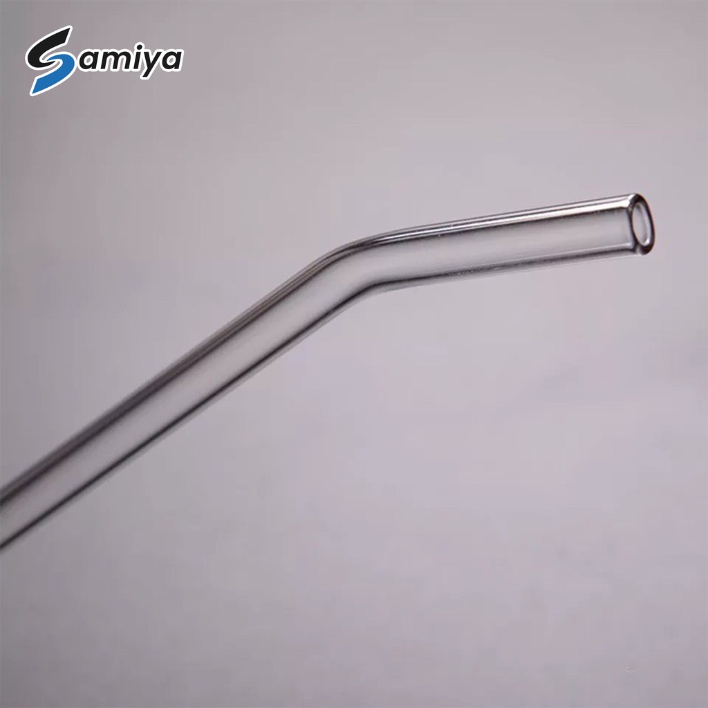 sedotan kaca borosilicate / glass straw