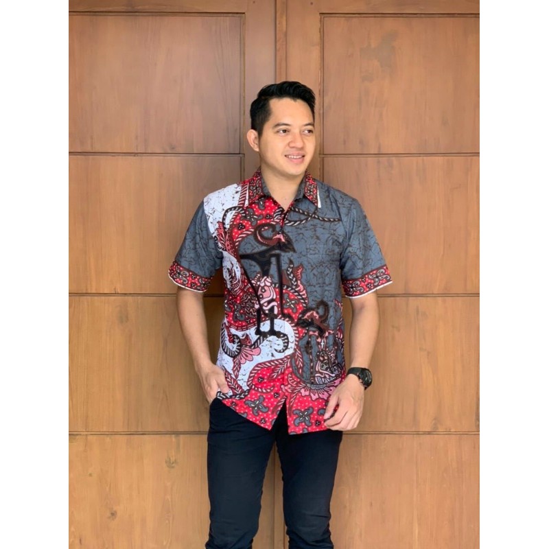 Hem Batik Pria.kemeja Batik Pria Lengan Pendek Katun Primisima Premium