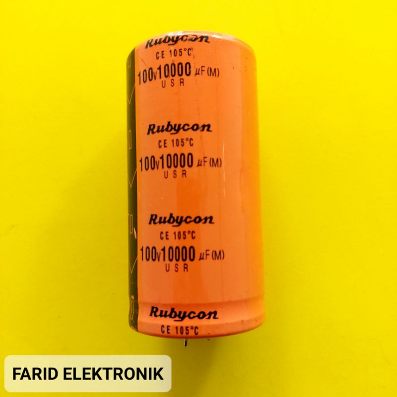 Elco elko 10000uf 100v Rubycon