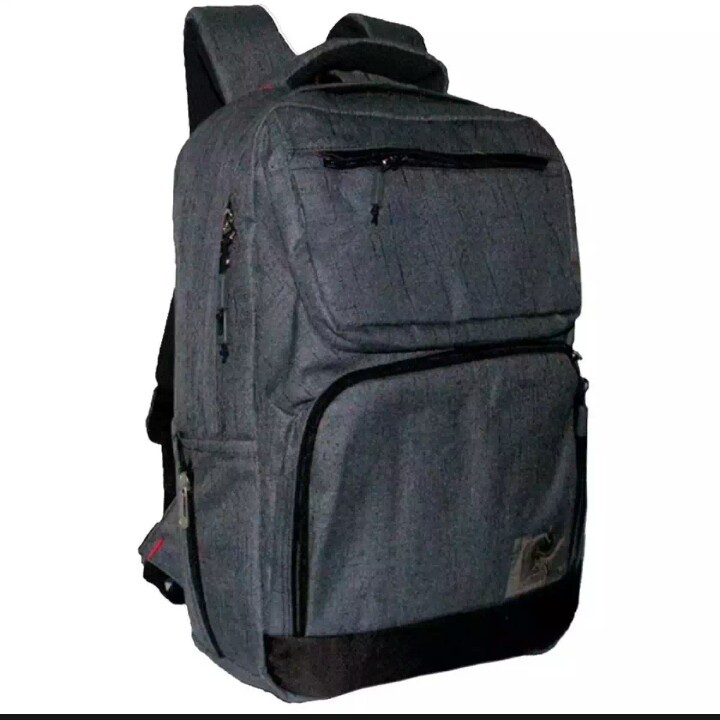 Carboni tas ransel pria dan wanita tas punggung backpack tas laptop - grey