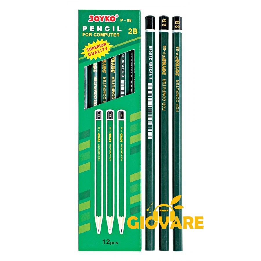 

Pensil 2B Joyko P-88 Hijau 1 pcs Original
