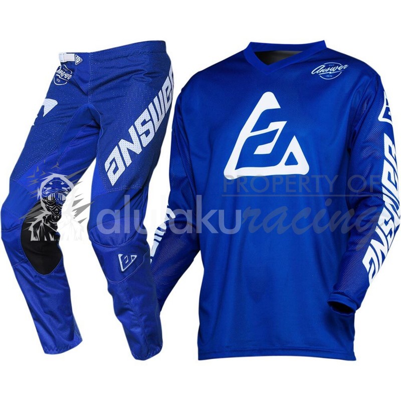 Jersey with Pants Trail Motocross MX with Custom Name &amp; Number – AN011