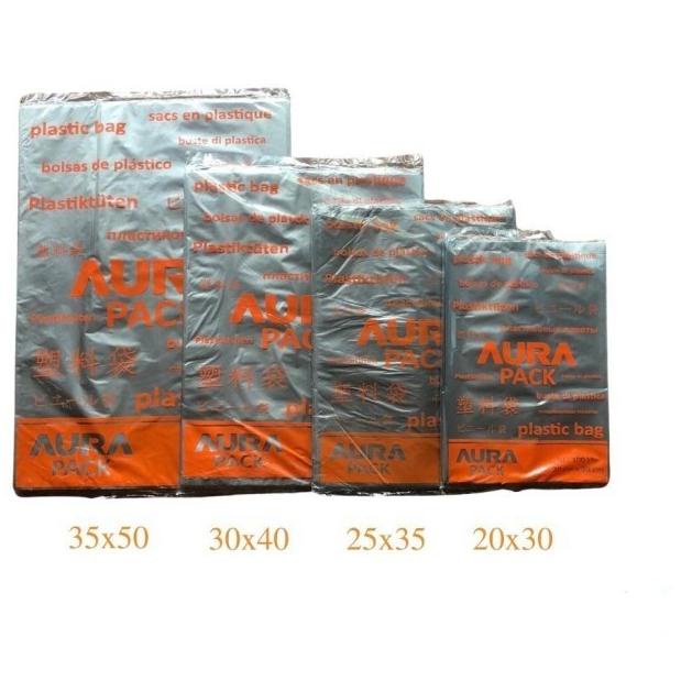 

Kantong Plastik HD tanpa plong UK 35cm x 50cm - Polybag - Hitam