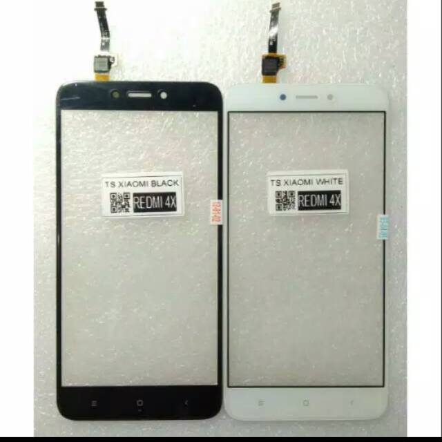TOUCHSCREEN REDMI 4X BLACK WHITE