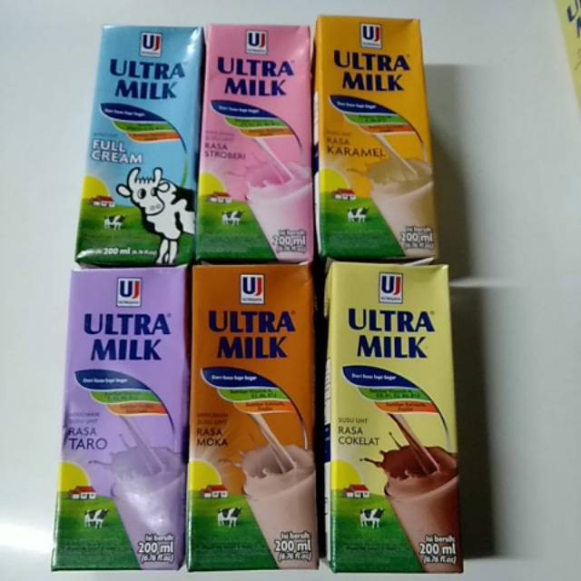 

Susu Ultra Milk UHT 200ML Isi 24 pcs/dus