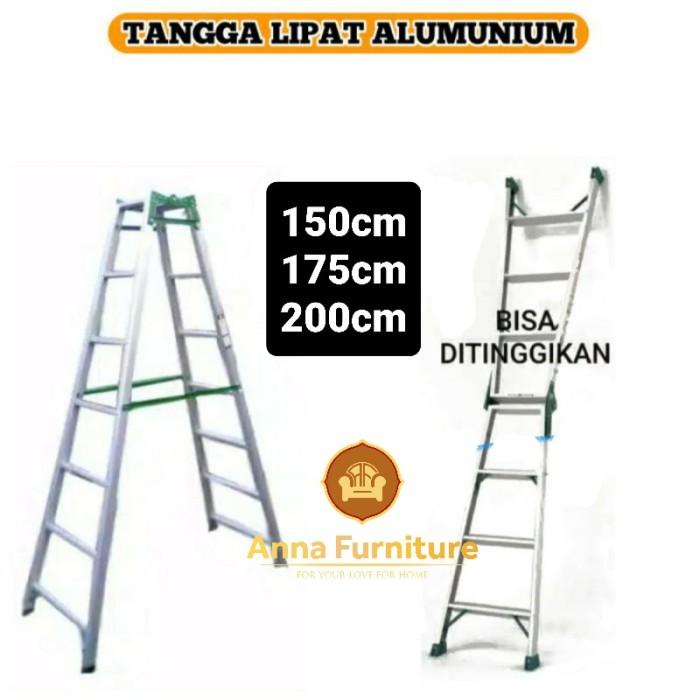 Tangga Lipat Tangga Lipat Aluminium 1.5M//1.75M//2M Original Nextstar