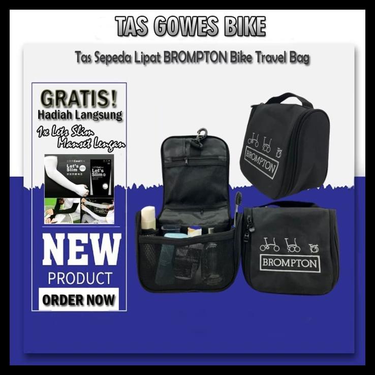 Original Tas Brompton Travel Bag Sepeda Lipat Gowes