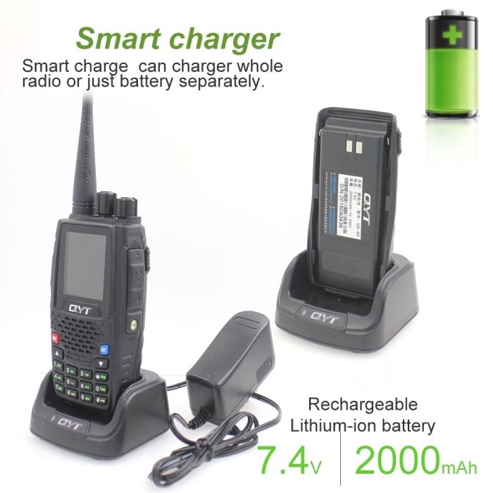 QYT KT-8R - Two-Way Radio Quad Band Radio Walkie Talkie 5W Power - Radio Panggi Dua Arah Quad Band 5W