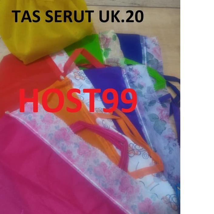 

✲ TAS SERUT TAS BERKAT HANTARAN BEKAL KAIN SPUNDBOND SDNG MEDIUM 20X20 ☊