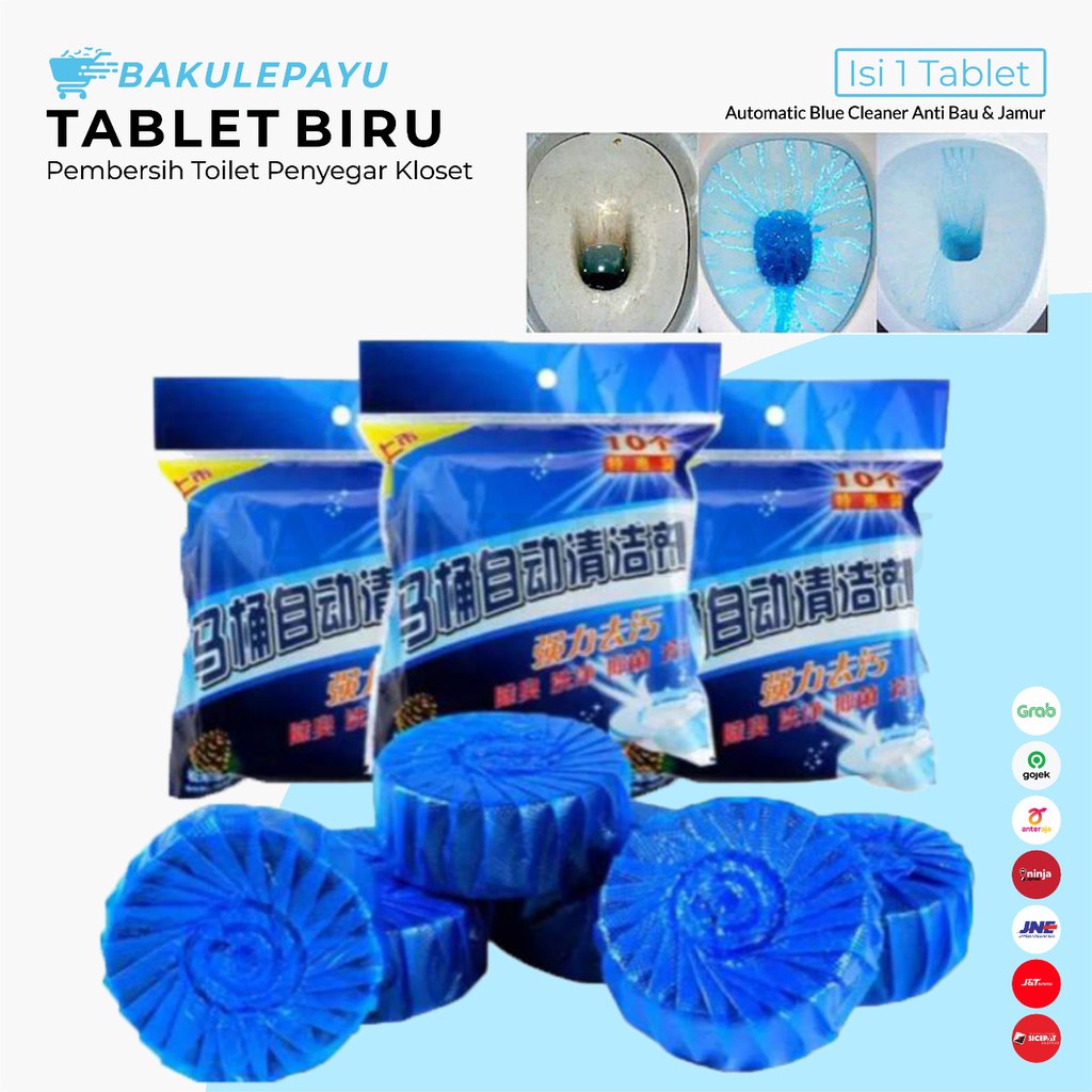 TABLET BIRU PEMBERSIH WC PENYEGAR PEWANGI TOILET WC KLOSET