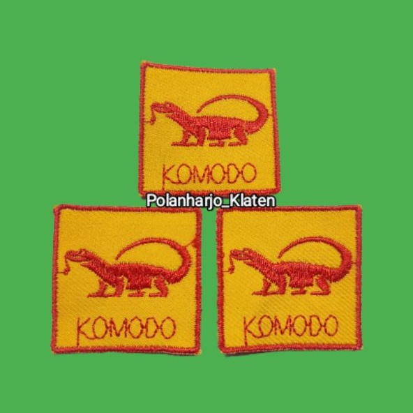 Tanda regu Pramuka Putra Komodo Tanda Regu Komodo