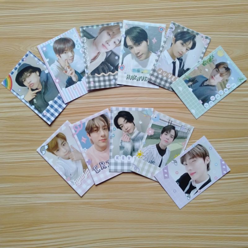Photocard polaroid Deco polco kpop Enhypen Monsta X Twice Itzy Aespa Seventeen The Boyz Astro Ateez