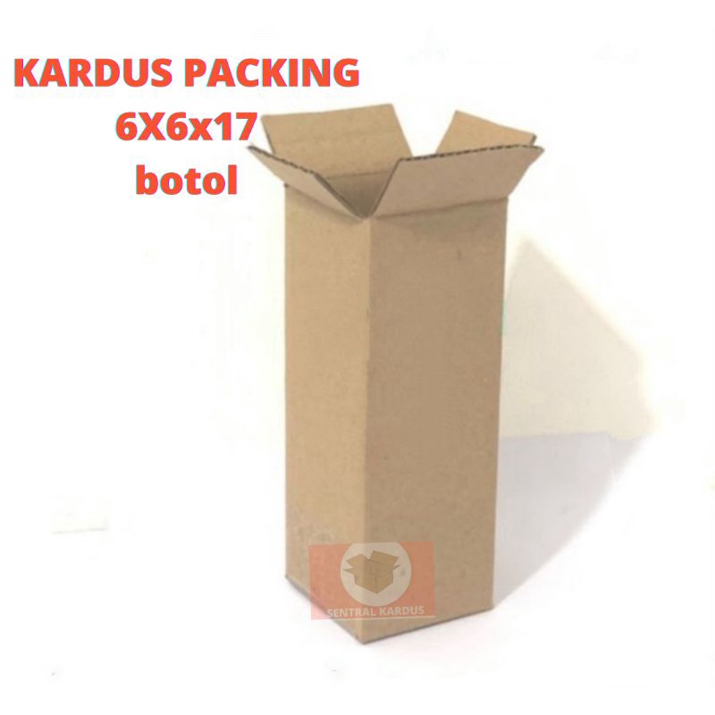 

KARDUS BOTLE / KARTON POLOS uk. 6x6x17 CM