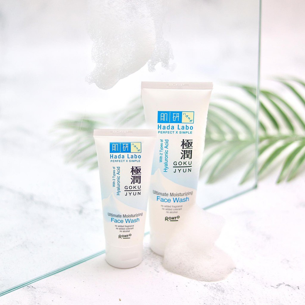 Hada Labo Gokujyun Face Wash (50gr/100gr)