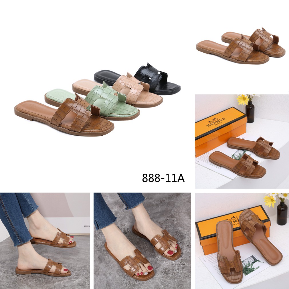 Sandals Croco Leather 888-11A