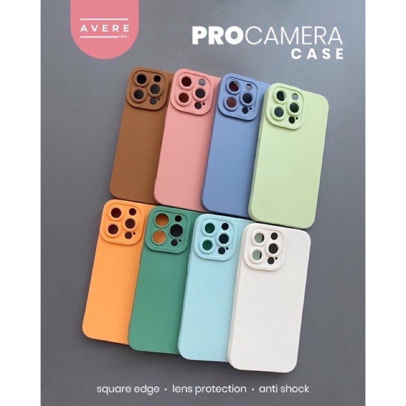 vibox ProCamera Silicone Matte colour Case For PRO CAMERA PREMIUM iosphone samsung oppo