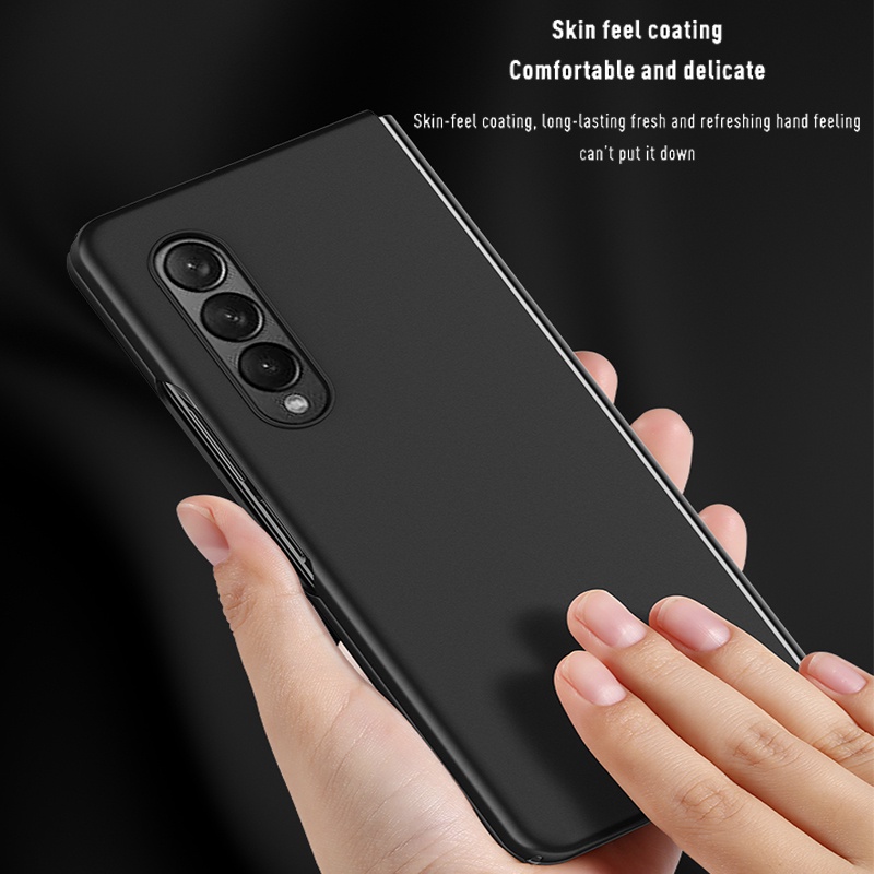 Casing Hard Case PC Matte Shockproof Ultra Tipis Mewah Untuk Samsung Galaxy Z Fold 3 / W22