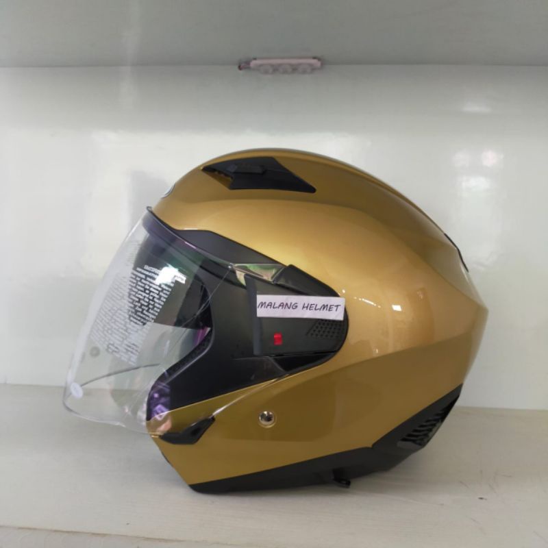 Helm ZEUS 611 Solid Golden Yellow