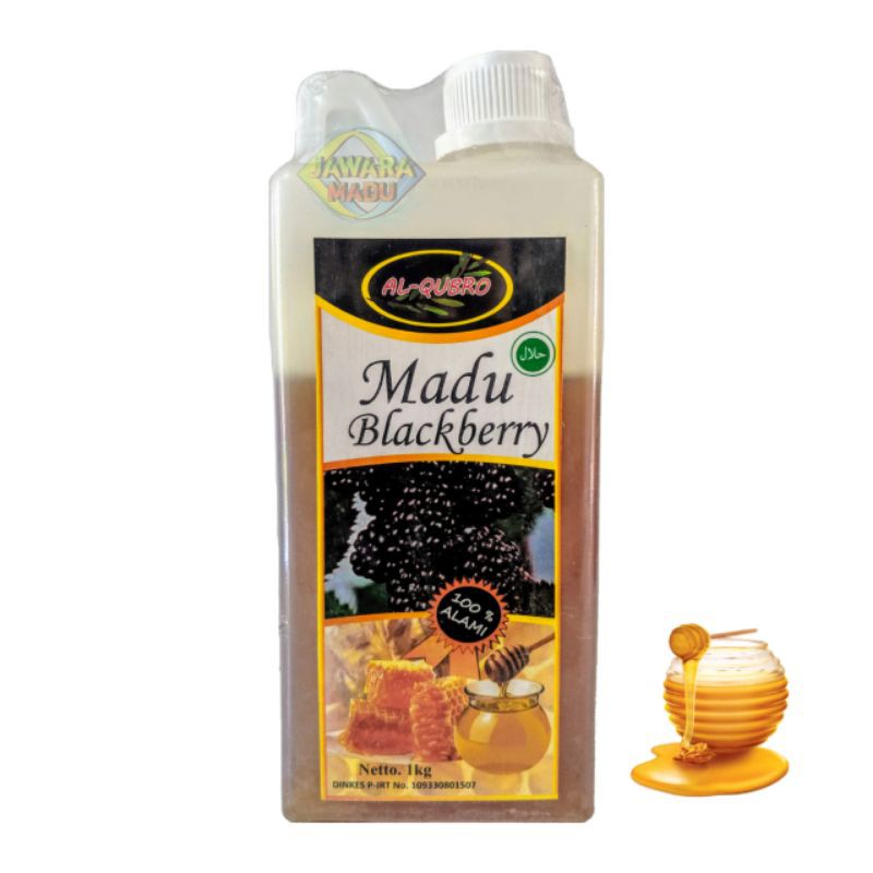 

Madu Asli Al Qubro 1Kg Madu Nektar Blackberry