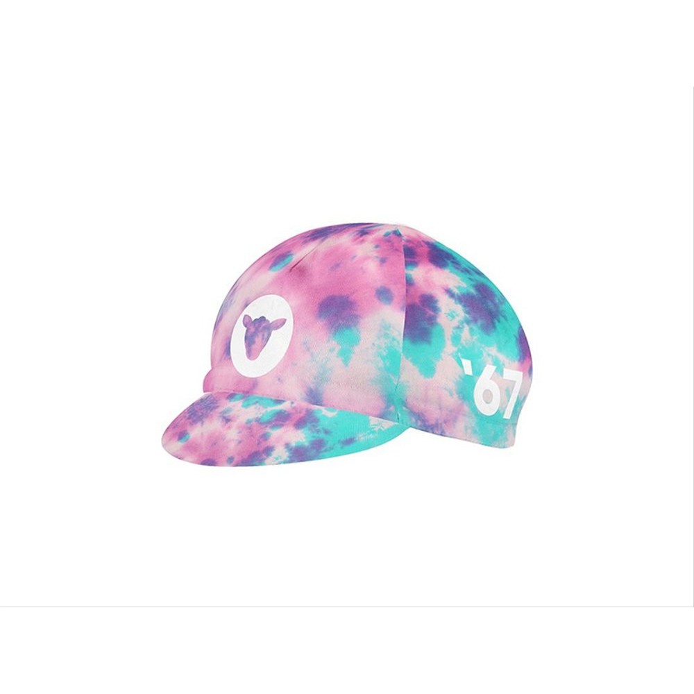 SALE Black Sheep Tie Dye Blue Green Cycling Cap