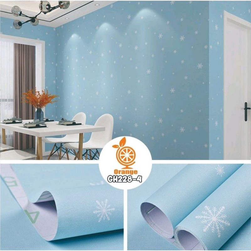 Wallpaper Stiker Dinding 9 Meter Murah Motif Bintang Wallpaper 3d Motif Premium Quality Size 45CMx9M GOSHOP88