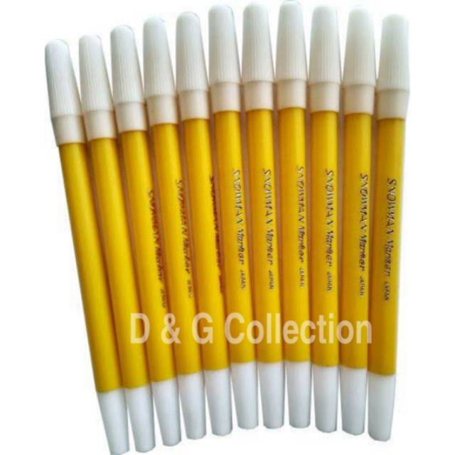 

SPIDOL SNOWMAN MARKER KUNING KECIL PW 1A ECERAN