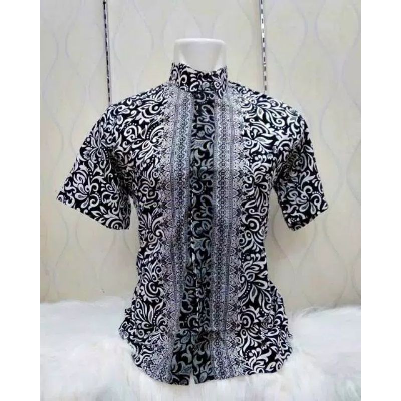 NEW REAL PICT KEMJA BATIK(HEM)/MODERN/KEKINIAN