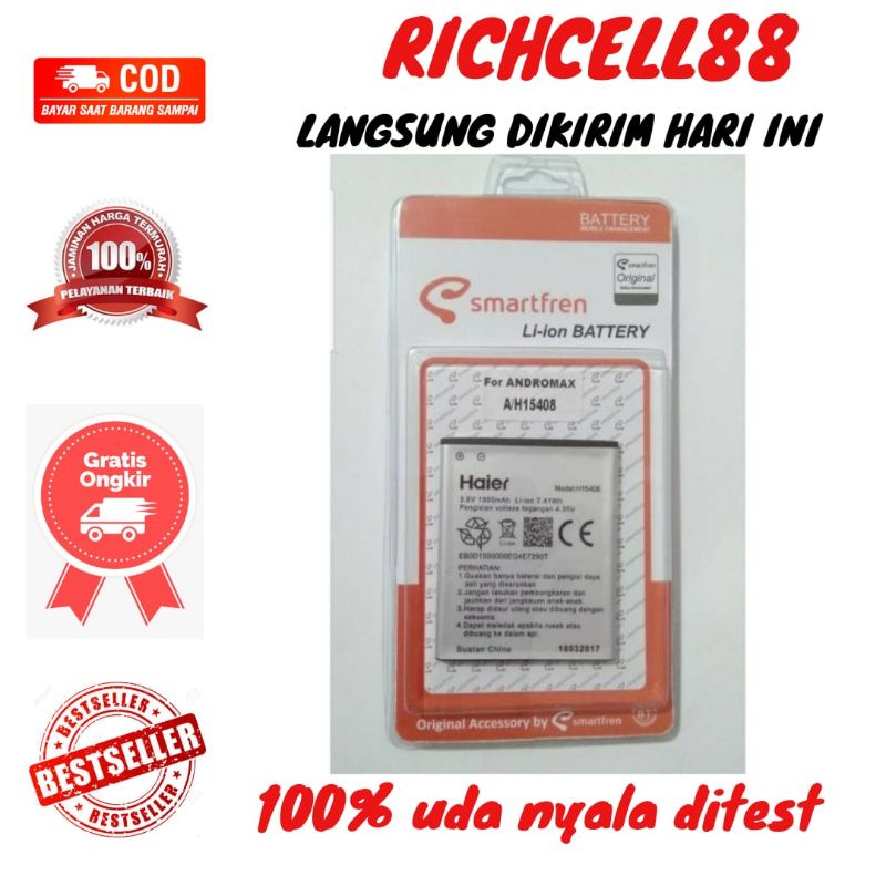 Baterai Smartfren Andromax A Original 99