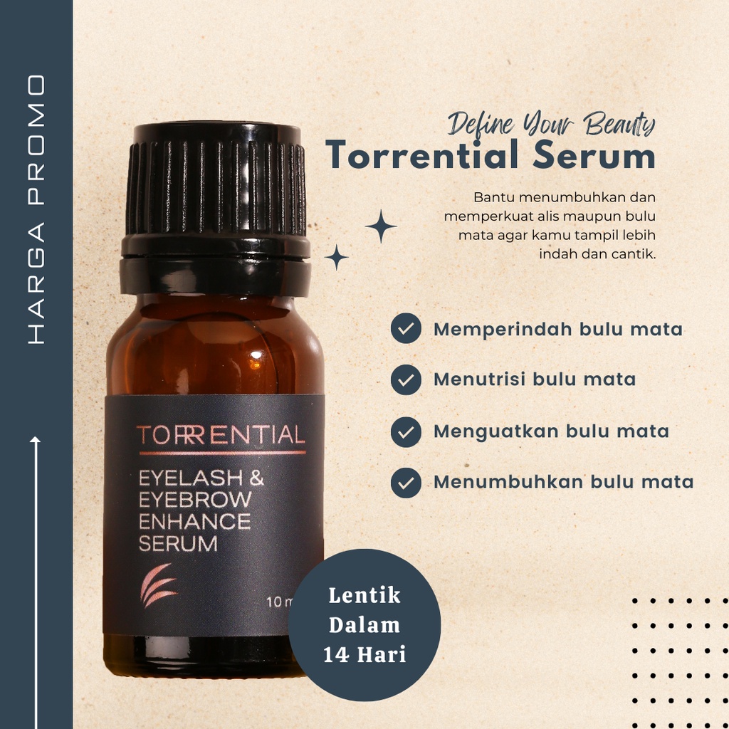 Torrential Serum Penumbuh Bulu Mata dan Alis