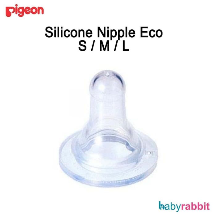 Pigeon Dot Bayi Silicone Nipple Eco Size S / M / L