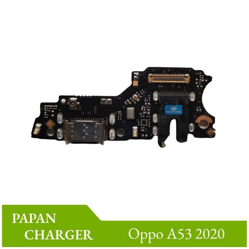 FLEXIBEL BOARD PAPAN CAS KONEKTOR CONEKTOR CHARGER OPPO A53 2020 PLUG IN MIC ORIGINAL