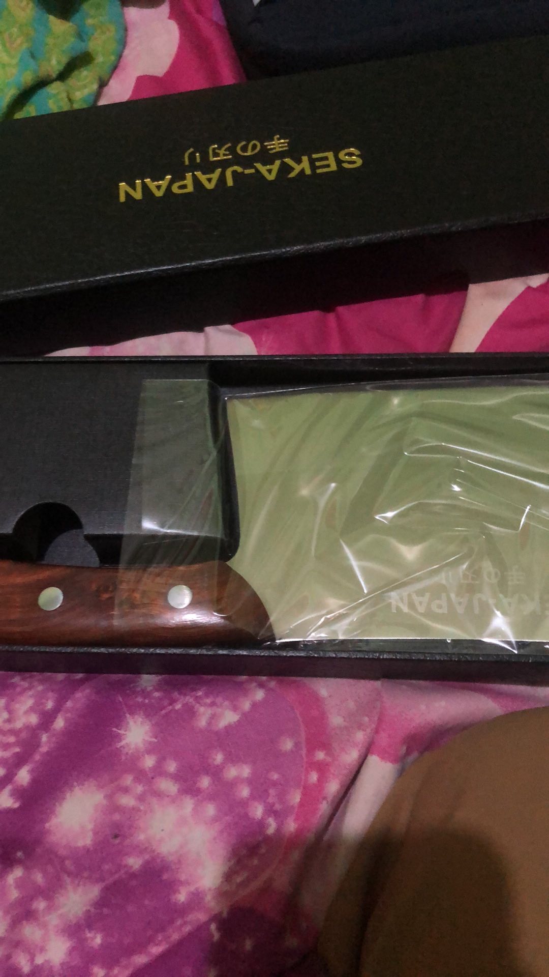 Pisau Golok Daging / Chopper Knife Stainless Steel Seki-japan Hy732002