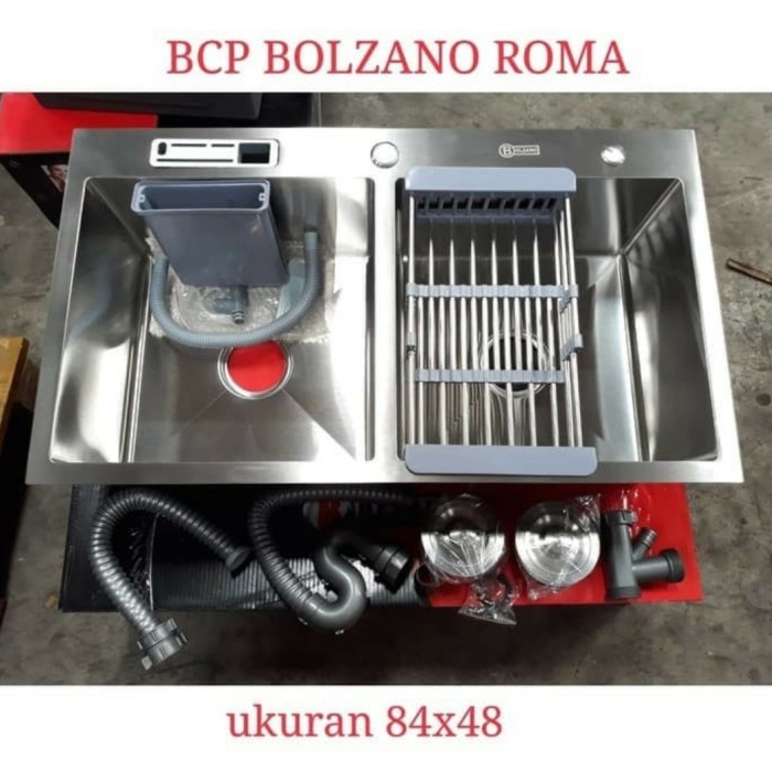 Wastafel - Bak Cuci Piring Bolzano Roma Dua Lubang / Kichen Sink Bolzano Roma Ory