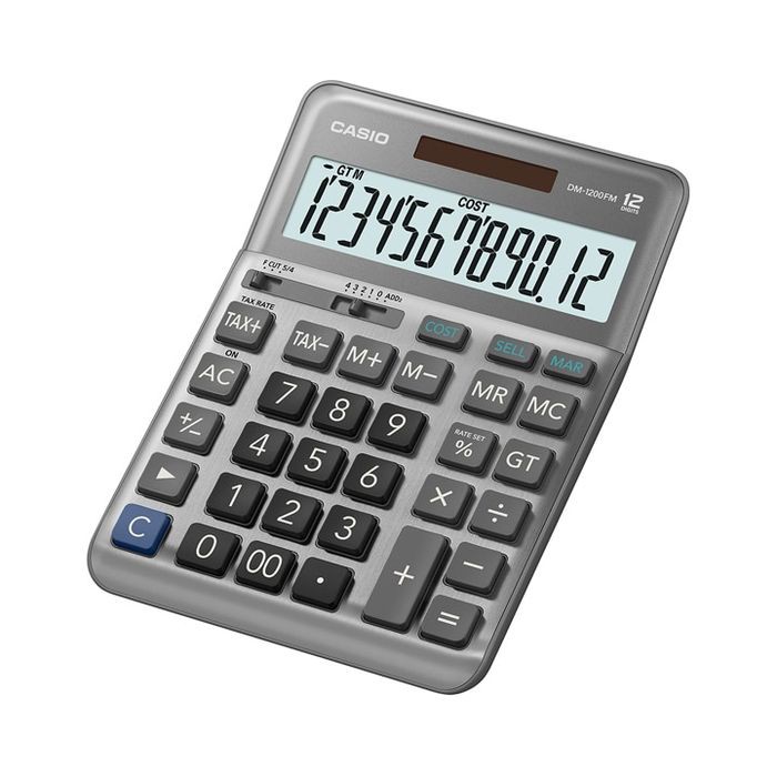 

Promo CASIO DM-1200FM - Kalkulator Kantor - 12 digit Keren
