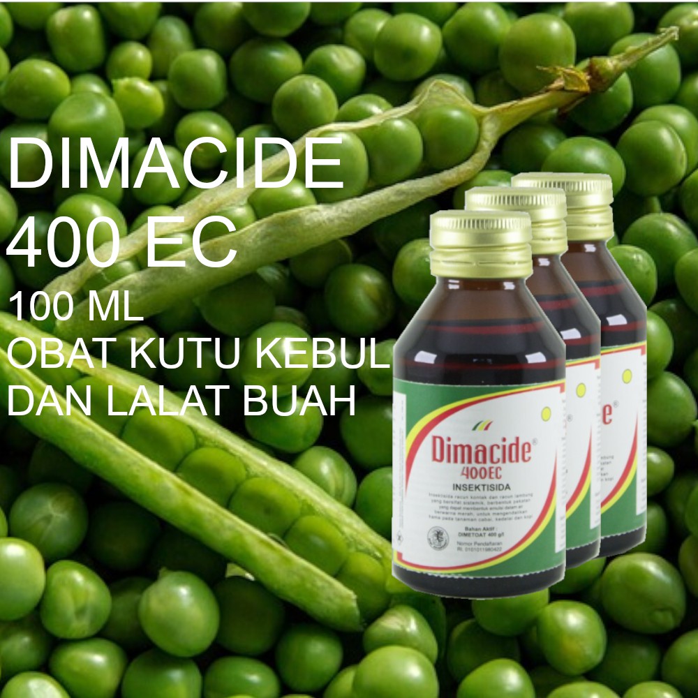 Demacide Dimacide 400 EC 100 ml Obat Kutu Kebul Lalat Buah Kutu Buah