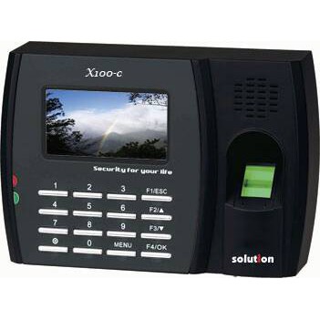 SOLUTION X100-C - Mesin absen / Absensi  Sidik Jari / Finger Print