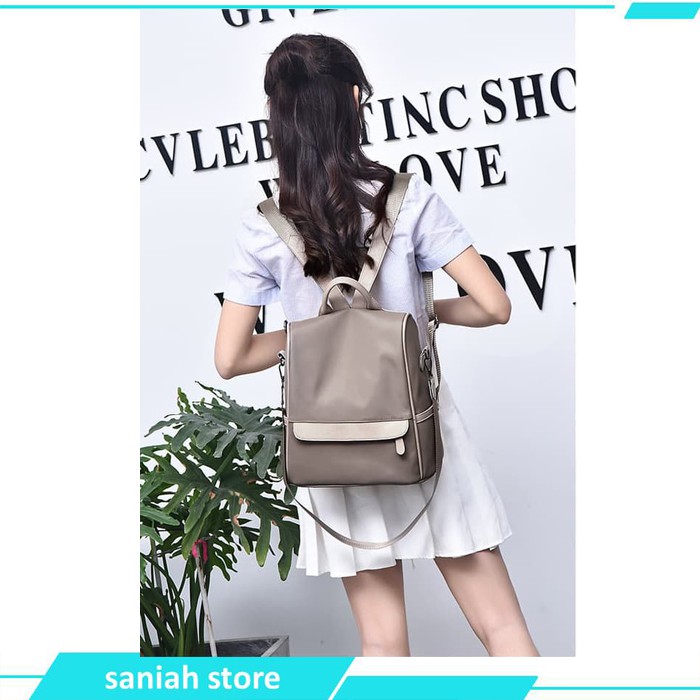 Tas Ransel Wanita Backpack Import Korea Tas anti maling wanita Tas Punggung stylish Casual