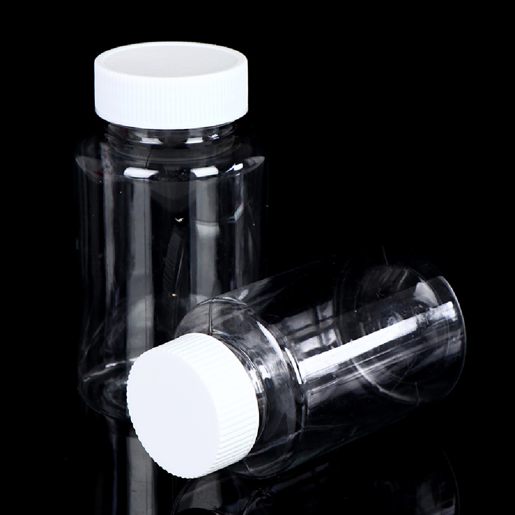 # Alat Rumah Tangga # Botol Kosong Bahan Plastik Ukuran 15 / 20 / 30 / 100ml Untuk Pil