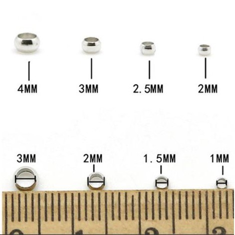 Crimp End/Stopper Bulat Uk 2.0 - 4.0mm Harga/5.000-10.000Pc