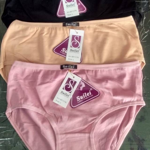 Celana Dalam Wanita Suilei selusin 12 pcs