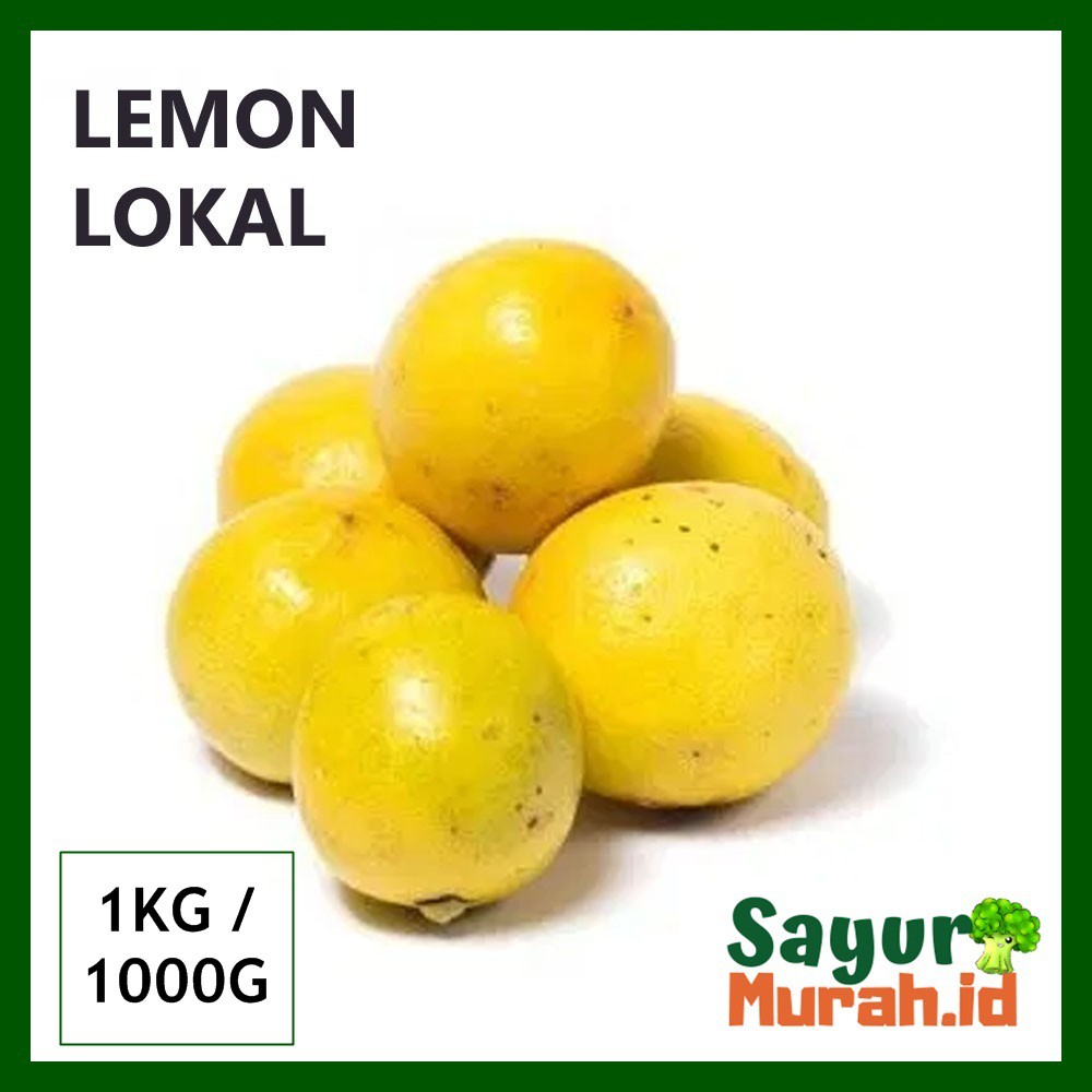 

JERUK LEMON LOKAL 1KG / 1000G