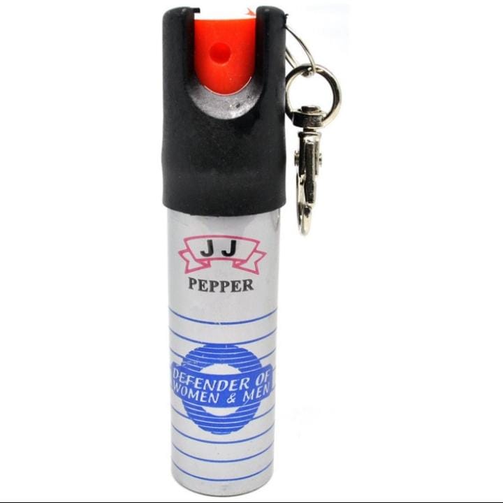 Semprotan Gas Air Mata JJ Guard Pepper Spray Keychain Pelindung Wanita