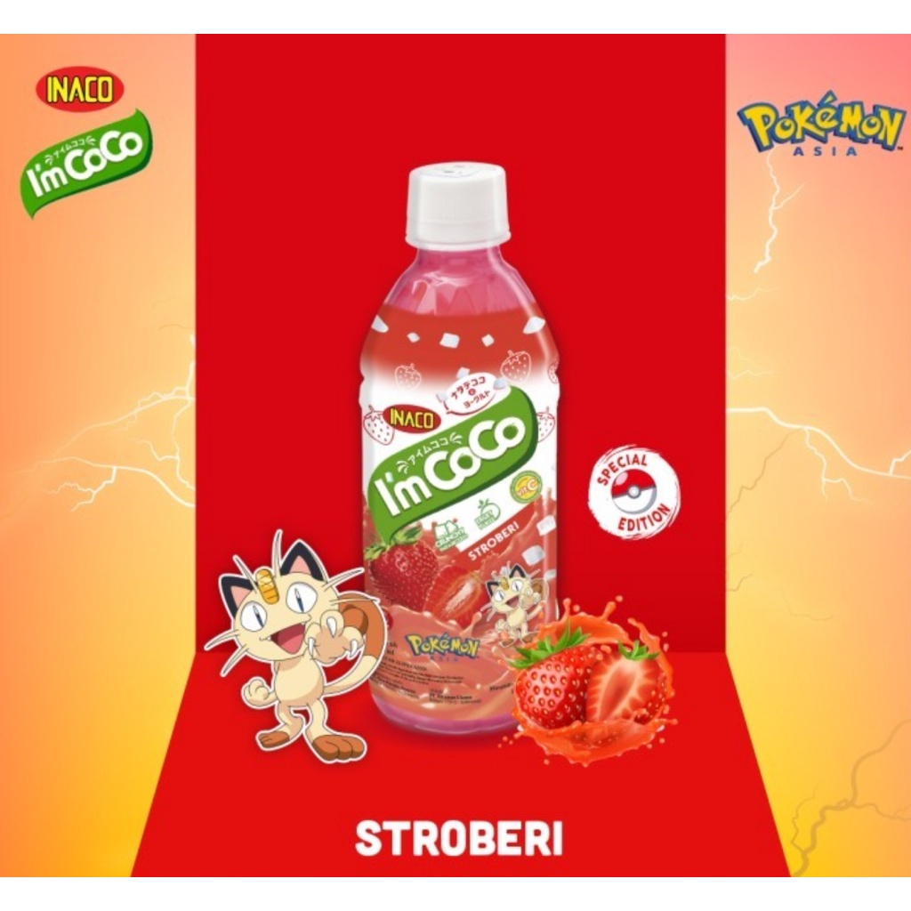 INACO I'm Coco Special Edition Pokemon All Varian 350ML