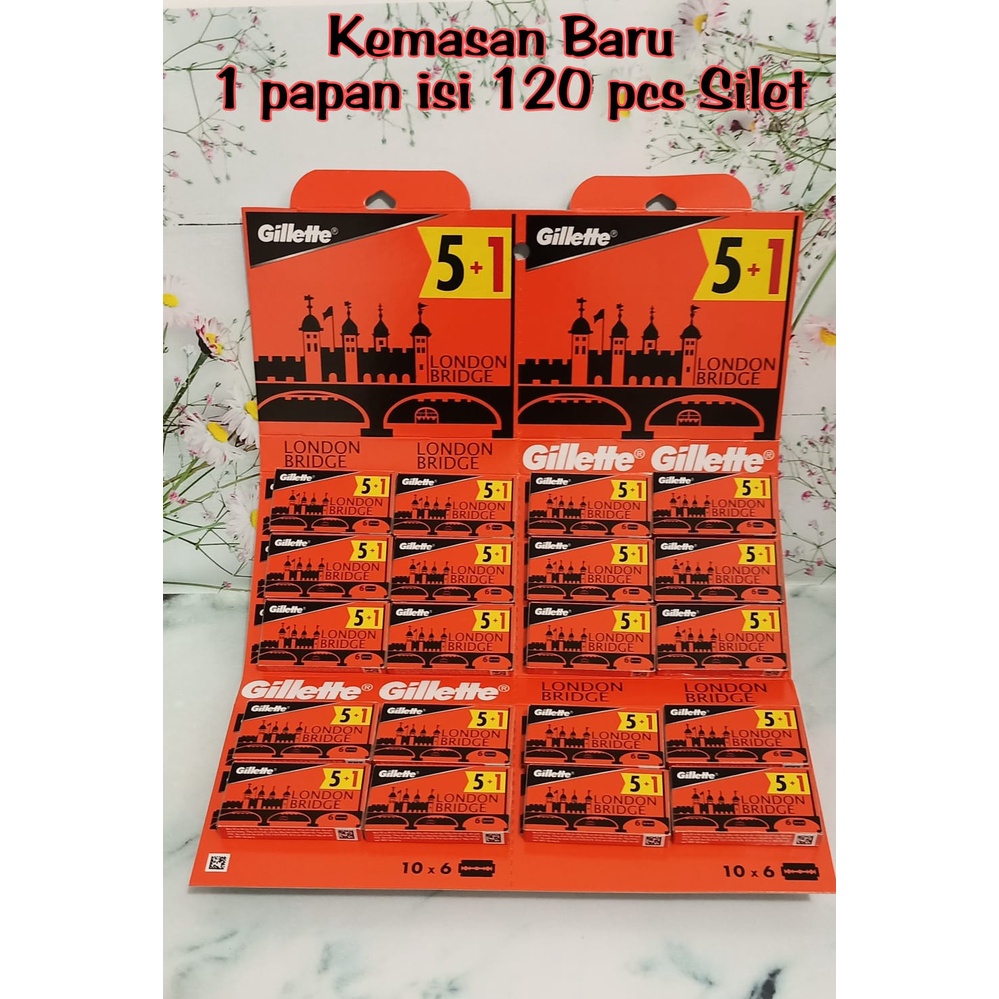 Original Silet Cukur London Bridge / Termurah Silet London Bridge (1ppn = 120keping)