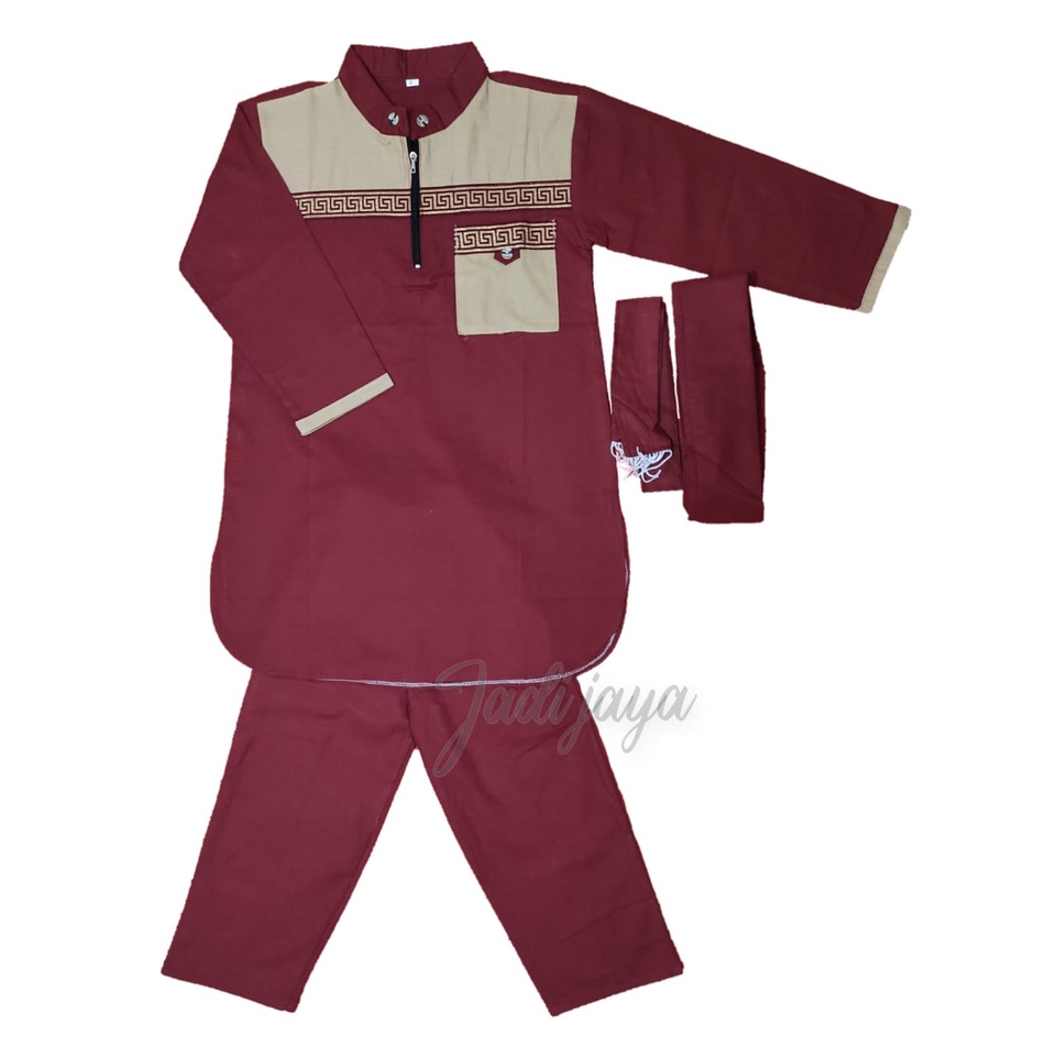 Setelan Baju Koko Pakistan Turki Lengan Panjang Warna Dan Motif Terbaru Spesial Ramadhan